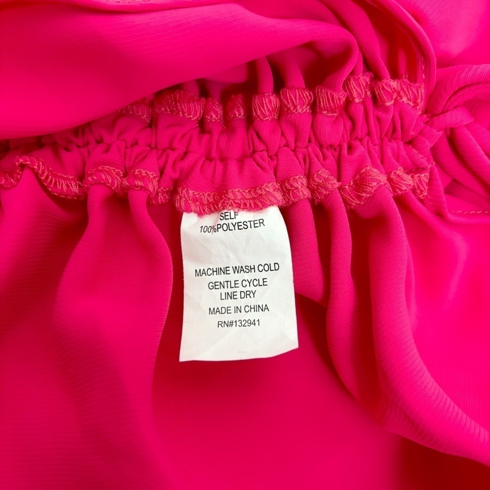 Amanda Uprichard Nessa Dress in Begonia Size L - Picture 7 of 9